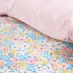 Catherine Lansfield Darcy Floral Reversible Duvet Cover & Pillowcase Set -furn Sale Store 30982998 alt04