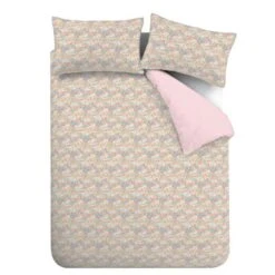 Catherine Lansfield Darcy Floral Reversible Duvet Cover & Pillowcase Set -furn Sale Store 30982998 alt06