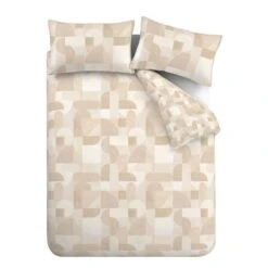 Catherine Lansfield Sloane Geo Reversible Duvet Cover & Pillowcase Set -furn Sale Store 30983084 alt05