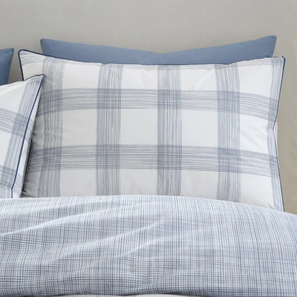 Bianca Marlow Check Reversible Duvet Cover & Pillowcase Set 11 Bianca Marlow Check Reversible Duvet Cover & Pillowcase Set - Image 9