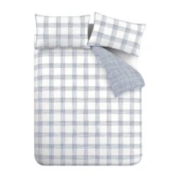 Bianca Marlow Check Reversible Duvet Cover & Pillowcase Set 35 Bianca Marlow Check Reversible Duvet Cover & Pillowcase Set -furn Sale Store 30983254 alt07